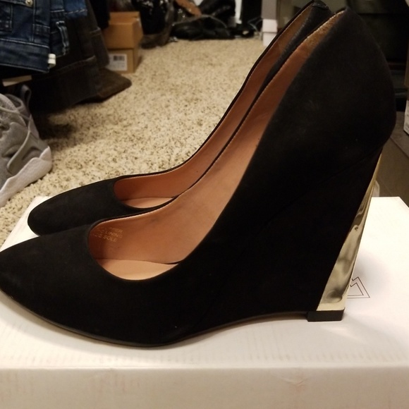 Madison Harding black wedge heel - Picture 2 of 5